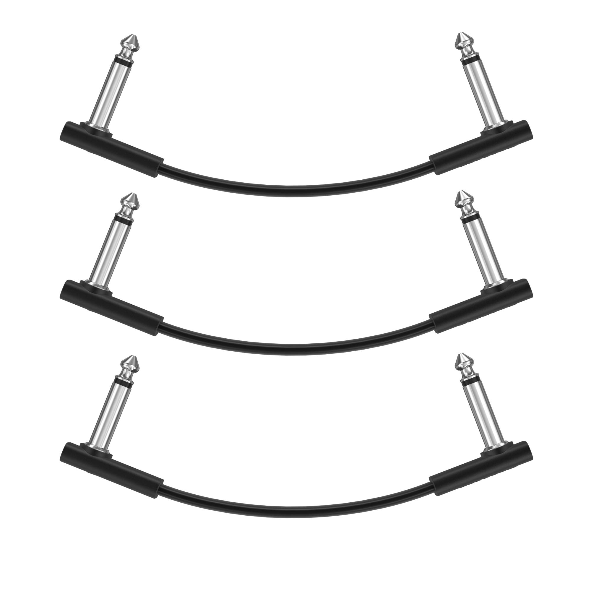 Amazon | Donner 15cm フラットパッチケーブル ギターエフェクター用